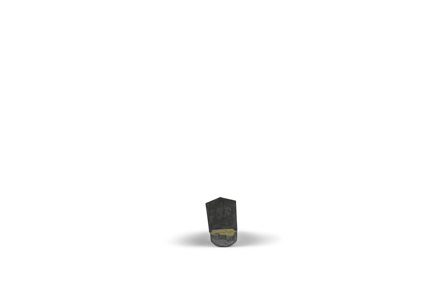 HRT® weld-on tip with abrasion resistant carbide tip (62,5x19x33mm)