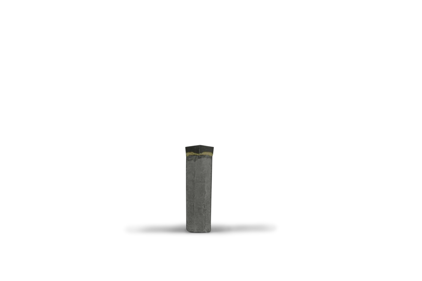 HRT® weld-on tip with abrasion resistant carbide tip (62,5x19x33mm)