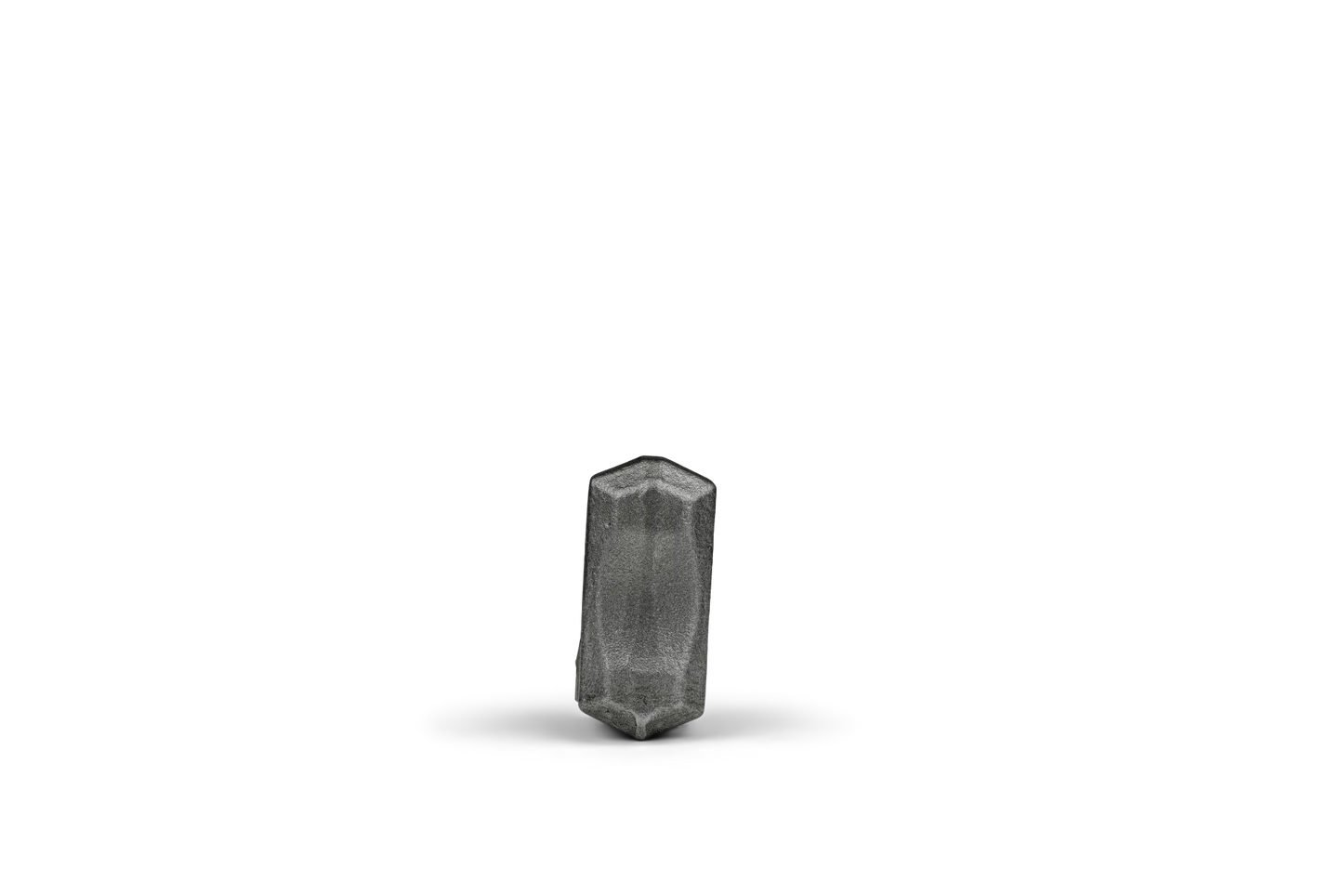 HRT® weld-on tip with abrasion resistant carbide tip (59,5x28x40,5mm)