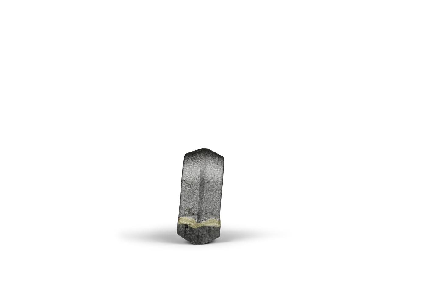 HRT® weld-on tip with abrasion resistant carbide tip (59,5x28x40,5mm)
