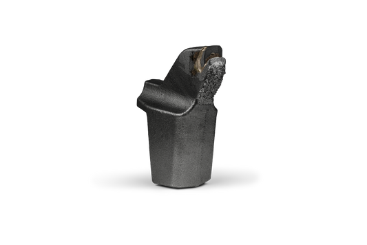 HRT® Wechselzahn passend für FAE Mulcher (Alternative zu Typ A) mit zusätzlicher WearShield Auflage