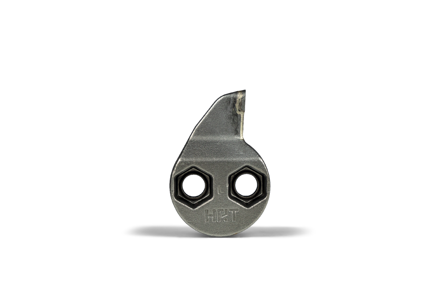 HRT® tool fitting stump grinders from Rayco, FSI, Carlton, and Vermeer. Neutral (left) tool with threaded 5/8" UNF holes