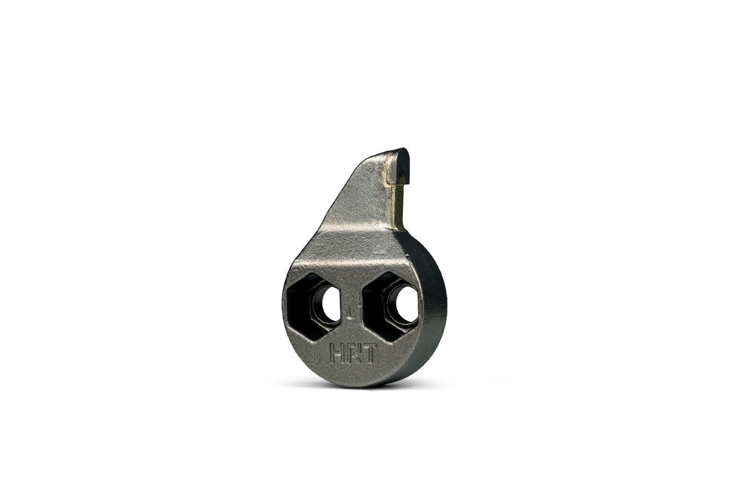 HRT® tool fitting stump grinders from Rayco, FSI, Carlton, and Vermeer. Neutral (left) tool with threaded 5/8" UNF holes
