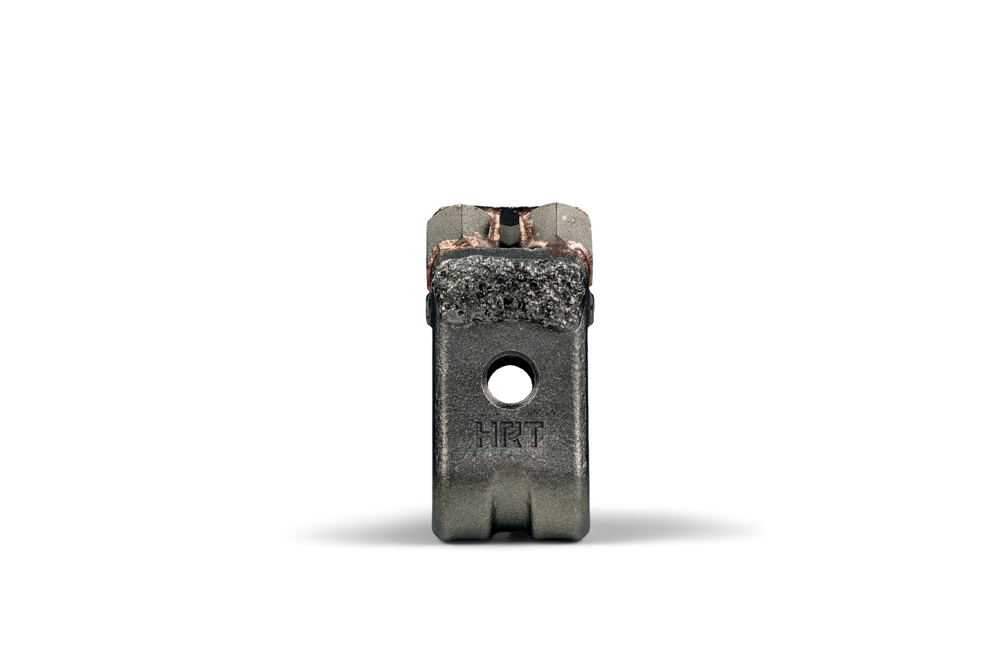 HRT® tool fitting Seppi mulchers (alternative to Mini Duo) with additional WearShield overlay behind the tc. tips