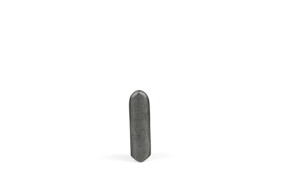 HRT® weld-on tip with abrasion resistant carbide tip (74x19,5x55mm)