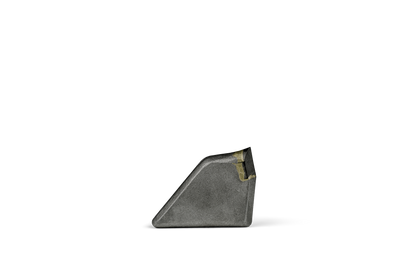 HRT® weld-on tip with abrasion resistant carbide tip (72x19,5x57mm)