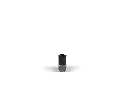 HRT® weld-on tip with abrasion resistant carbide tip (62,5x19x33mm)