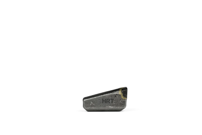 HRT® weld-on tip with abrasion resistant carbide tip (63,5x25x33mm). Neutral version
