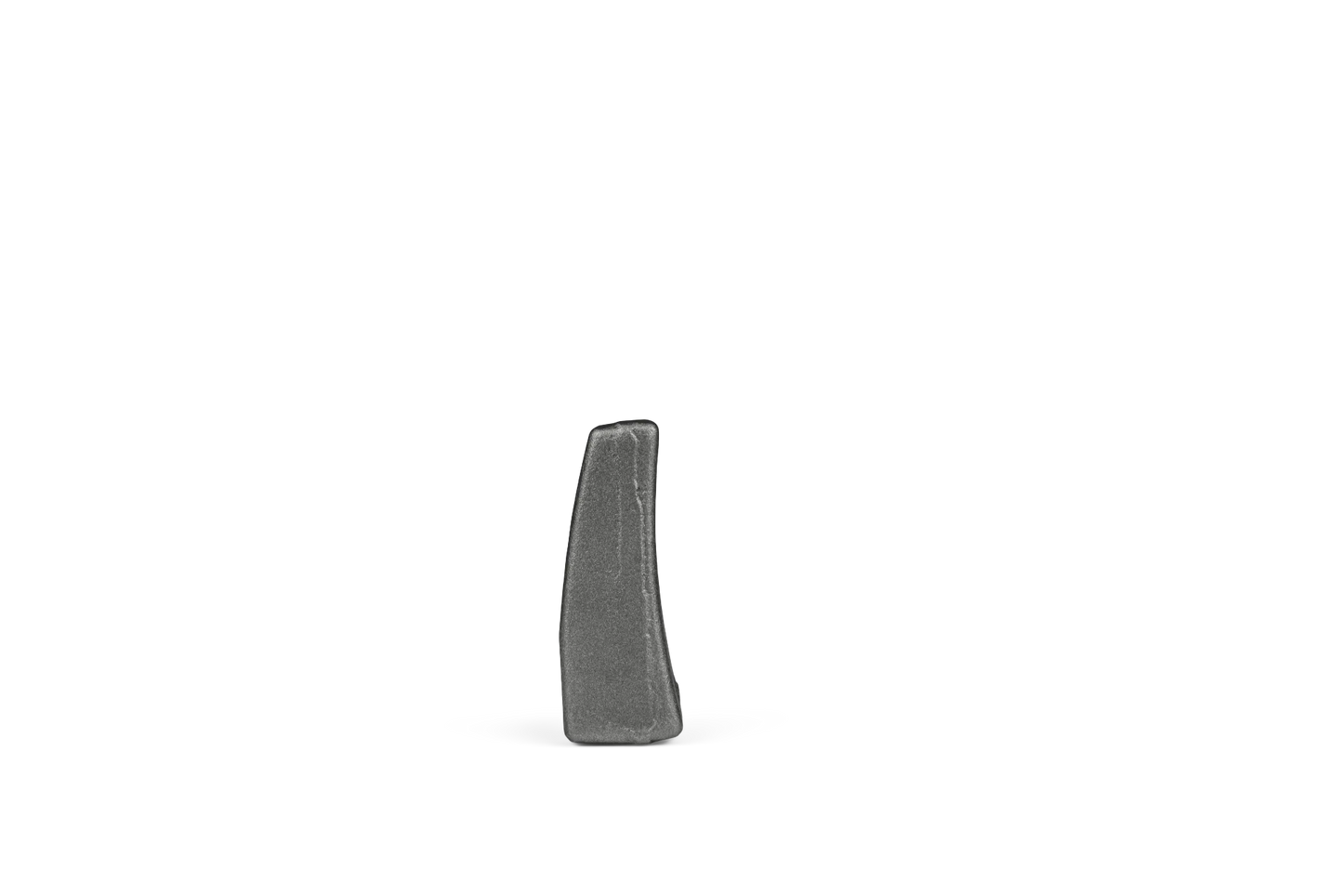 HRT® weld-on tip with abrasion resistant carbide tip (68x25x33mm). Left version