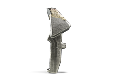 HRT® tool with tungsten carbide tips fitting high-speed Doppstadt and Terex shredders (alternative to AK and TBG series)