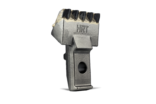 HRT® tool with tungsten carbide tips fitting high-speed Doppstadt and Terex shredders (alternative to AK and TBG series)
