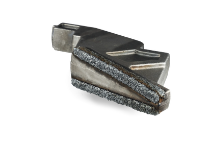 HRT®-Gegenmesser passend für Hochgeschwindigkeits-Zerkleinerer von Doppstadt und Terex (passend für alte Typen AK und TBG-Serie) mit WearShield® an den Kanten