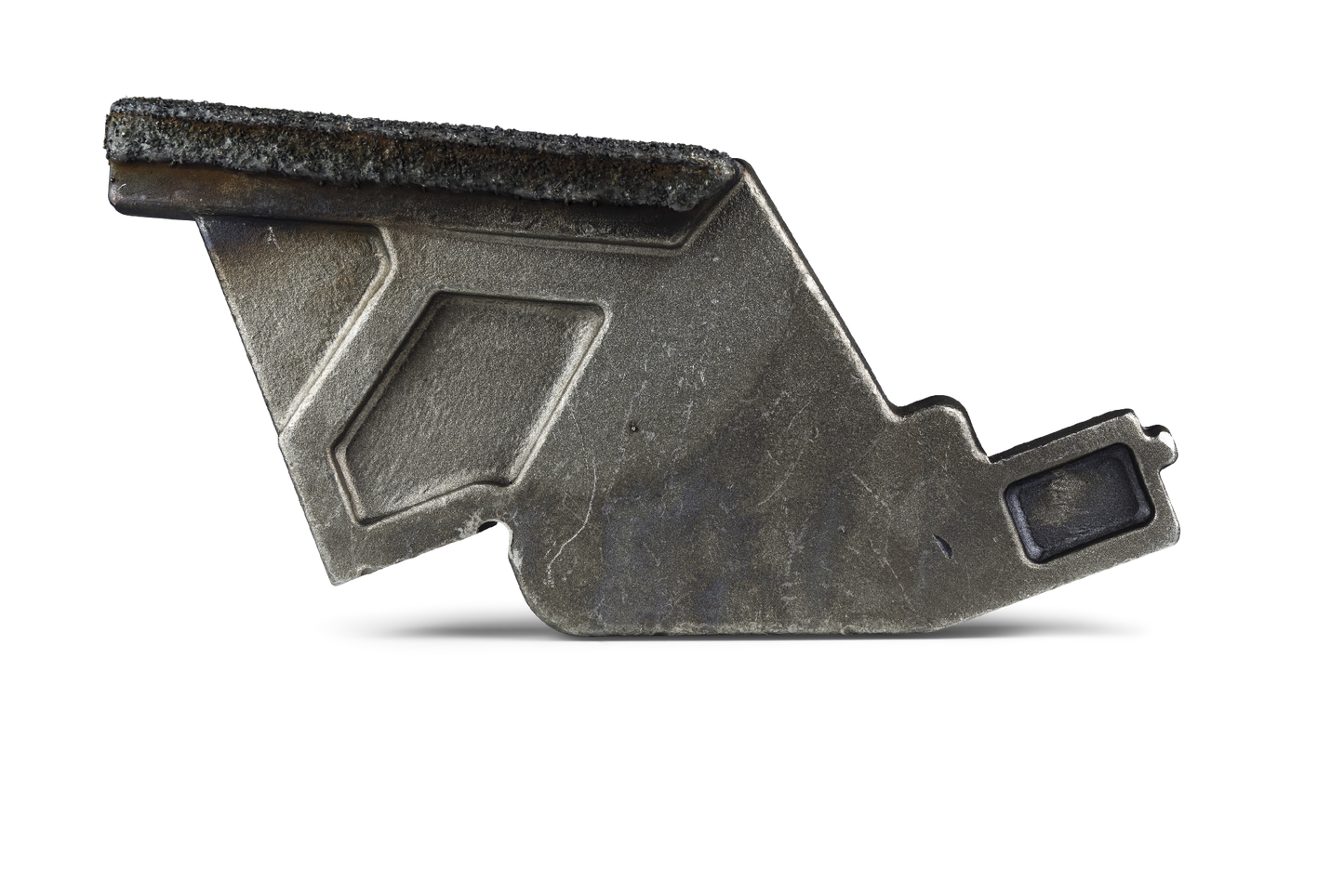 HRT®-Gegenmesser passend für Hochgeschwindigkeits-Zerkleinerer von Doppstadt und Terex (passend für alte Typen der Baureihen AK und TBG) mit WearShield® um das komplette Gegenmesser