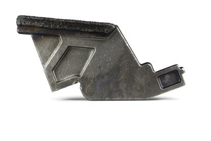 HRT®-Gegenmesser passend für Hochgeschwindigkeits-Zerkleinerer von Doppstadt und Terex (passend für alte Typen der Baureihen AK und TBG) mit WearShield® um das komplette Gegenmesser