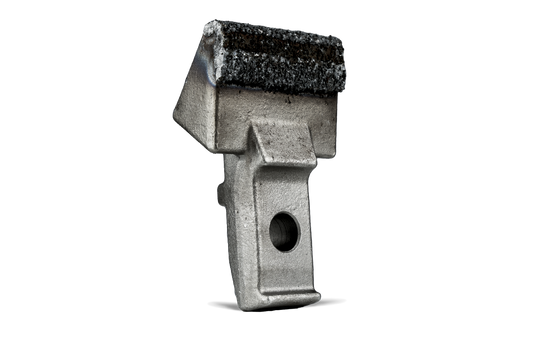 HRT® tool with WearShield® fitting high-speed Doppstadt and Terex shredders (alternative to AK and TBG series)